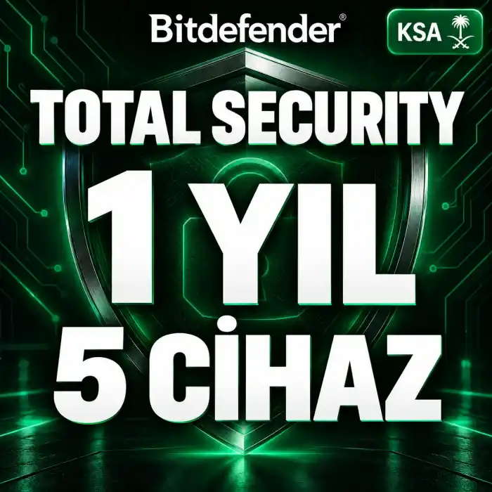 Bitdefender Total Security 1Year, 5Devices
