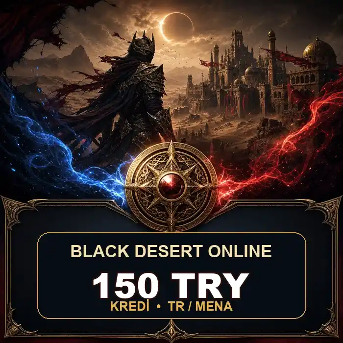 Black Desert 150 TRY Kredi