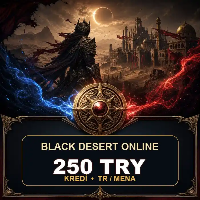 Black Desert 250 TRY Kredi