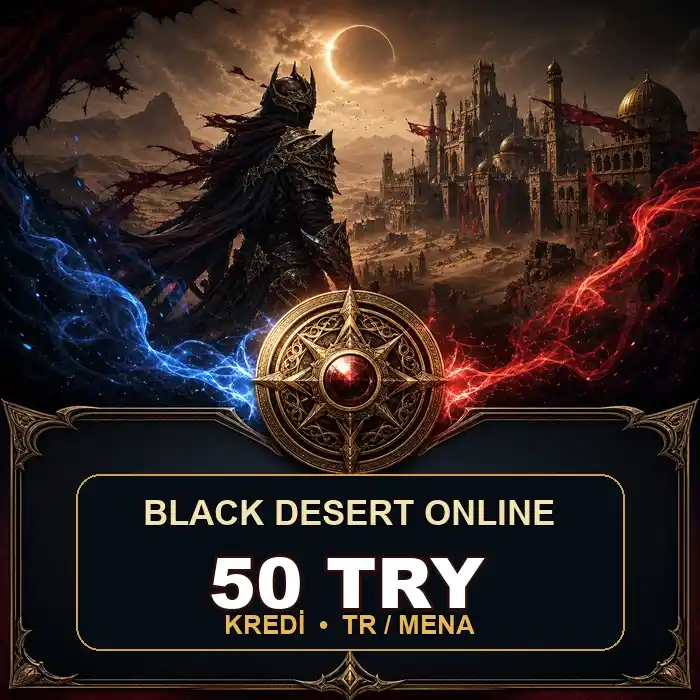 Black Desert 50 TRY Kredi