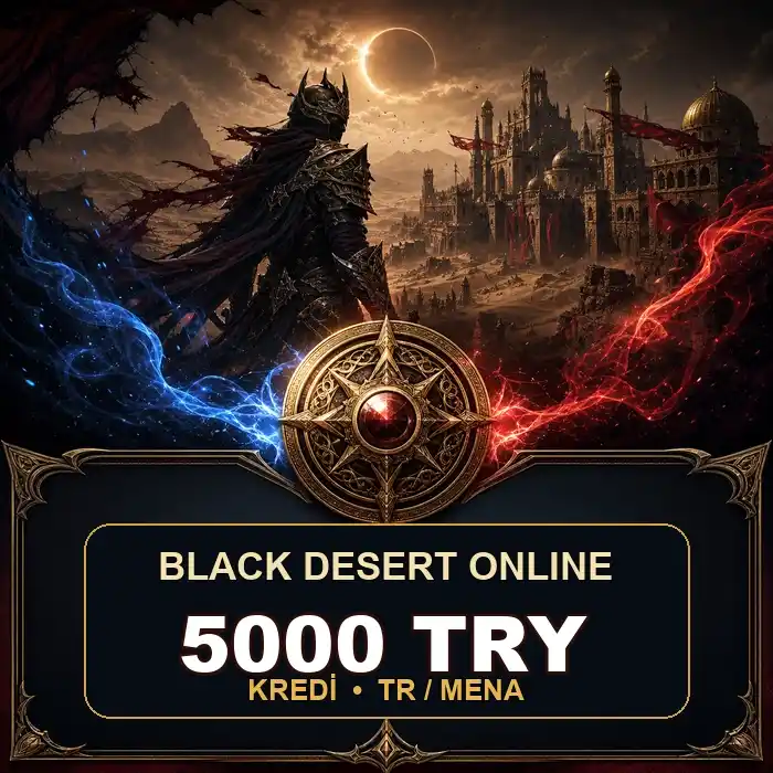 Black Desert 5000 TRY Kredi