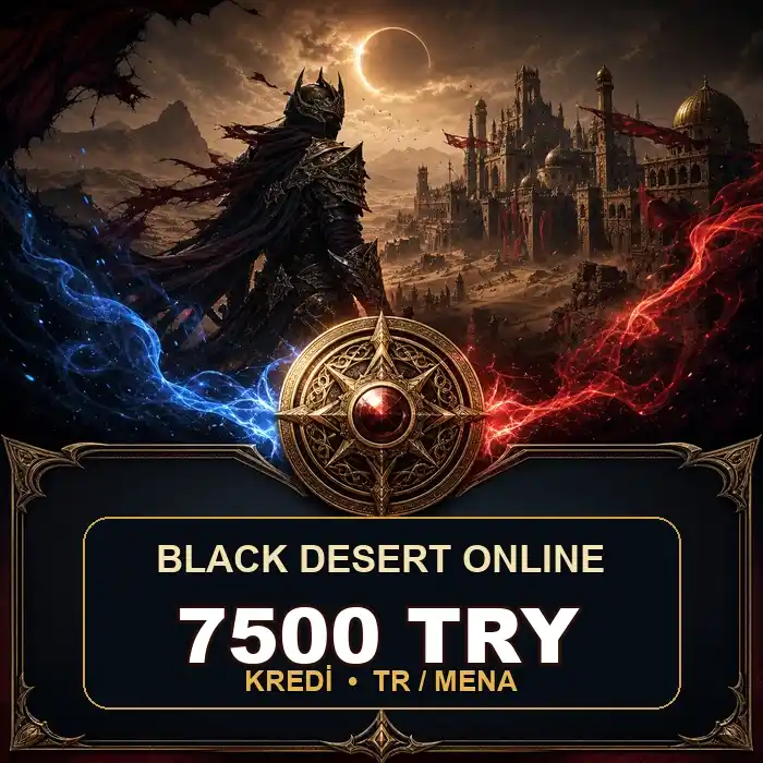 Black Desert 7500 TRY Kredi