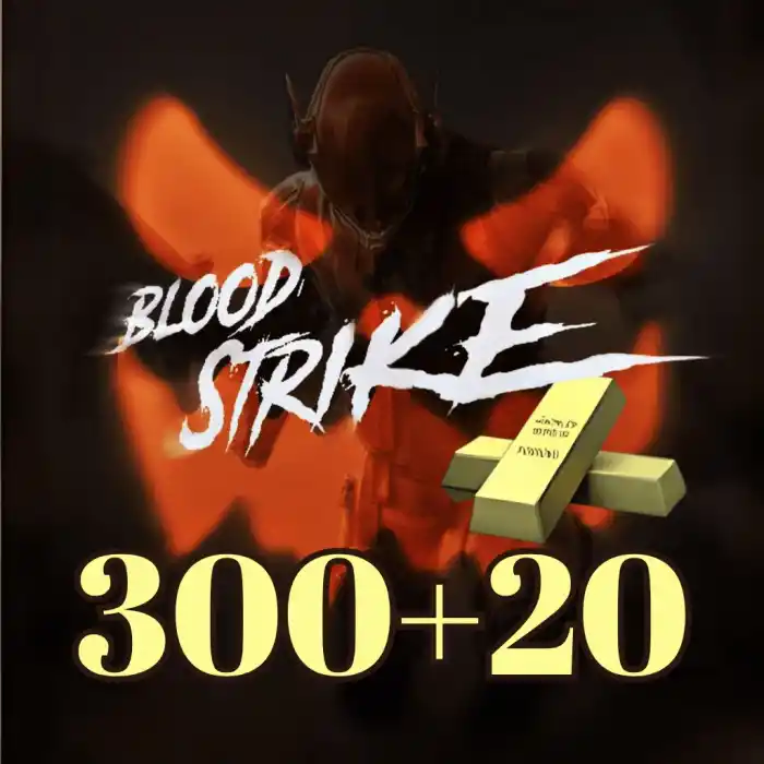 Blood Strike 300 + 20 Gold Mena