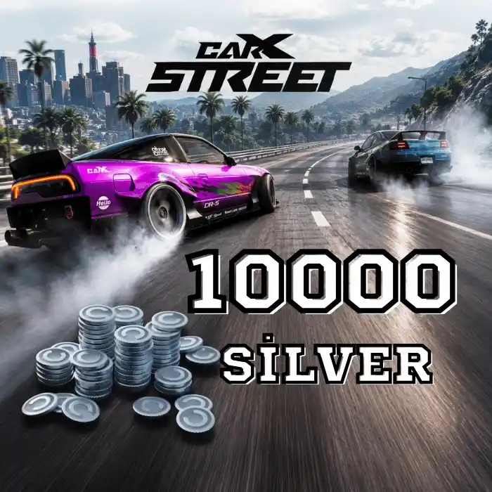 CarX Street 10000 Silver