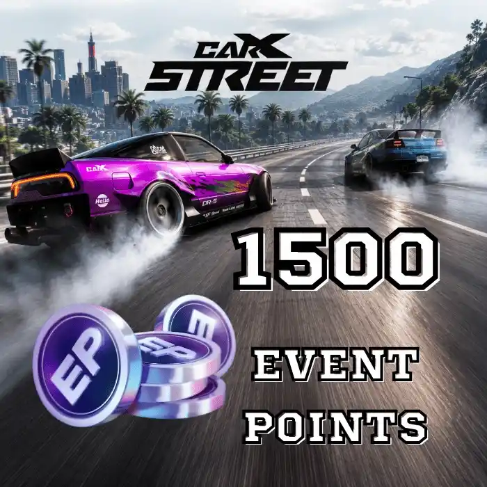 CarX Street 1500 Event Points