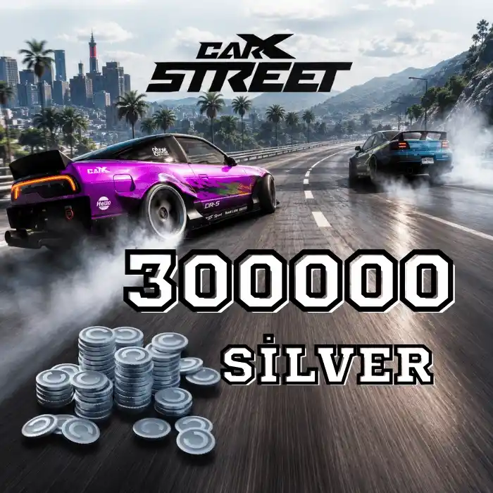 CarX Street 300000 Silver