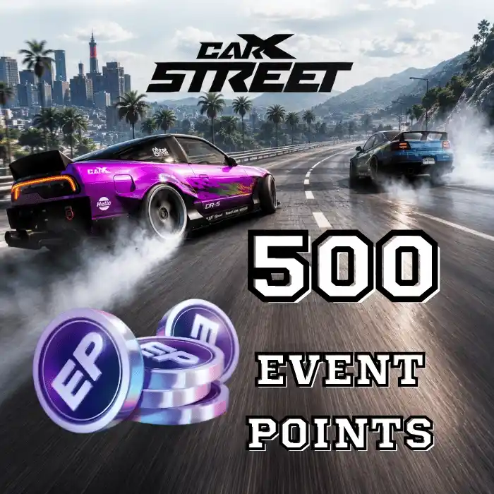 CarX Street 500 Event Points