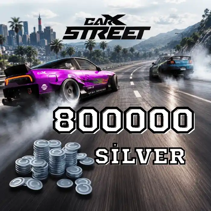 CarX Street 800000 Silver