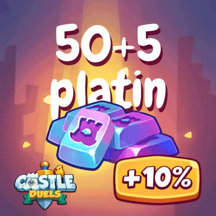 Castle Duels 50 + 5 Platino