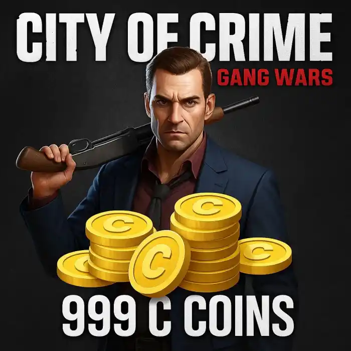 City of Crime: Gang Wars - 999 C Coins
