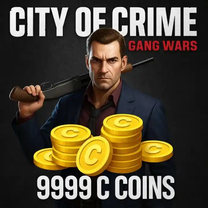City of Crime: Gang Wars – 9999 C Monedas