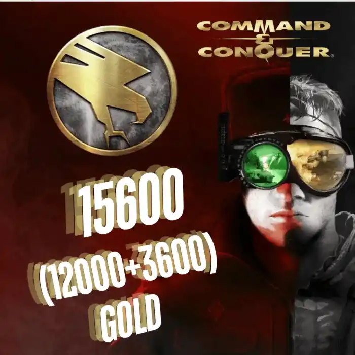 Command & Conquer 15600 (12000+3600) Gold