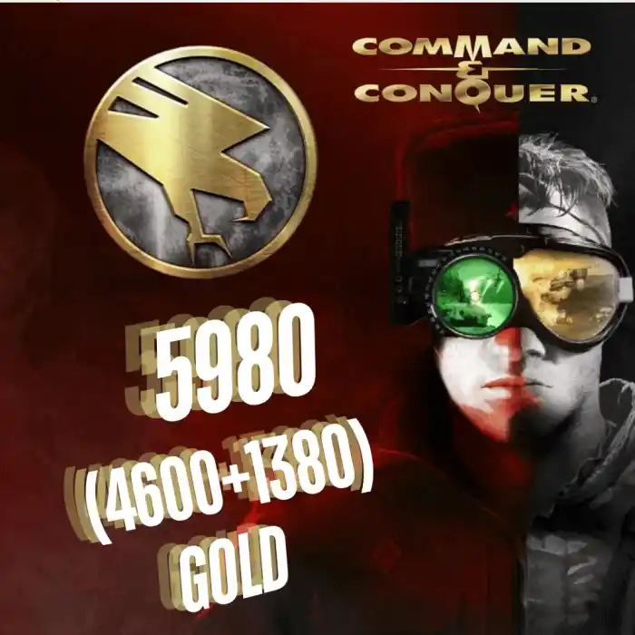 Command & Conquer 5980 (4600+1380) Gold