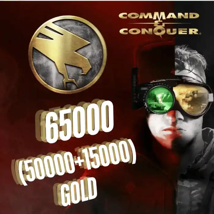 Command & Conquer 65000 (50000+15000) Gold