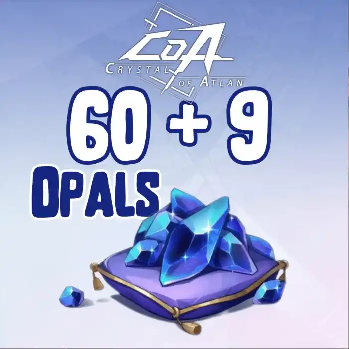 Crystal Of Atlan 60 Opals + 9 Bonus