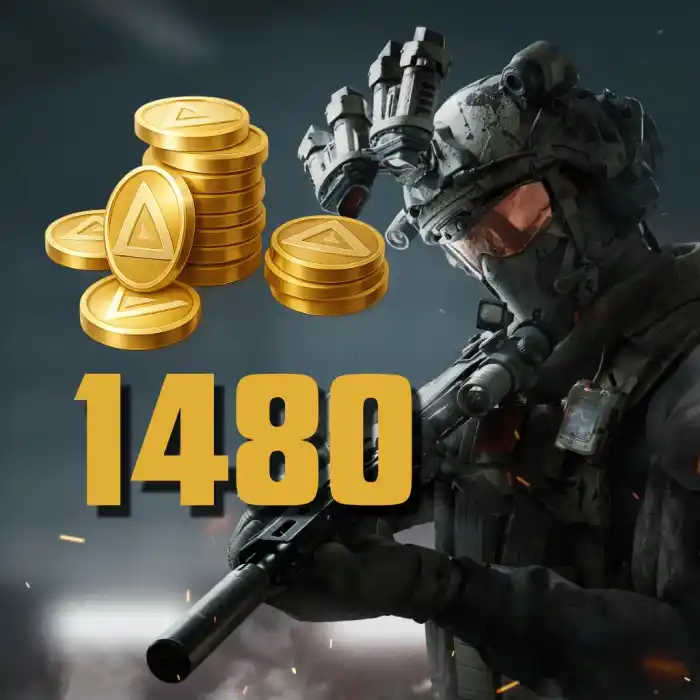 Delta Force Garena Mobile 1480 монети