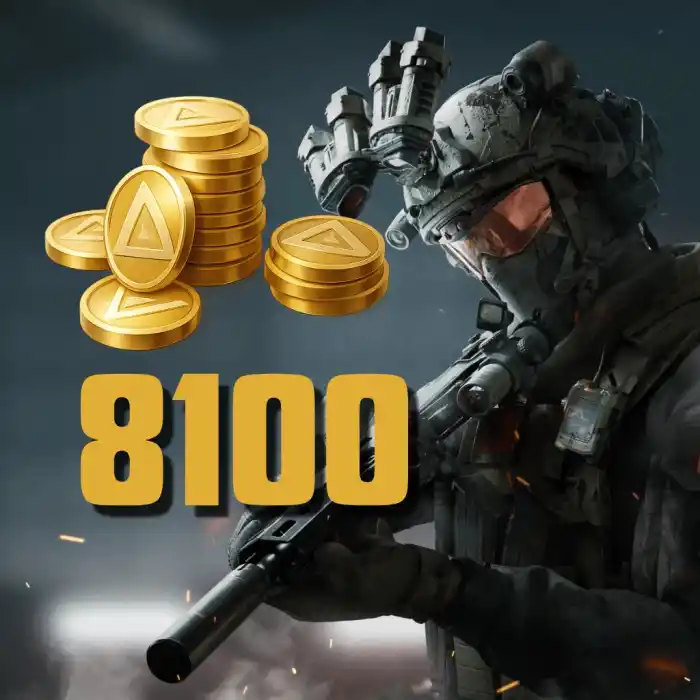 Delta Force Garena Mobile 8100 монет