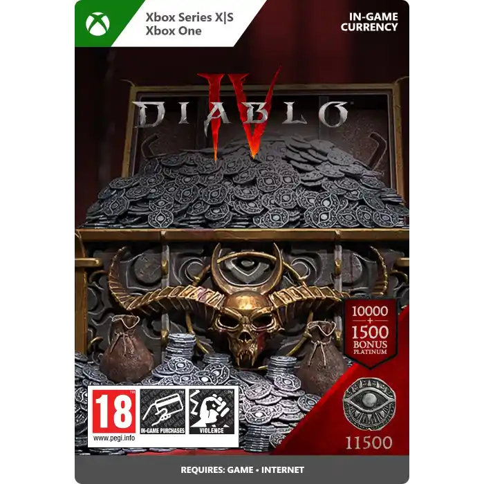 Diablo IV 11500 Platinum Xbox