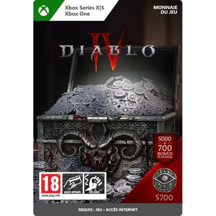 Diablo IV 5700 Platinum Xbox