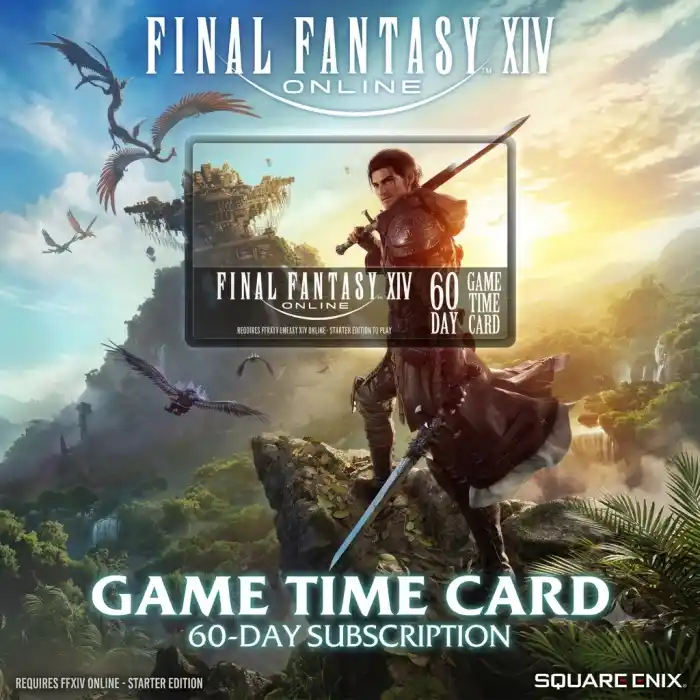 FFXIV 60 Days Game Time Card (US)