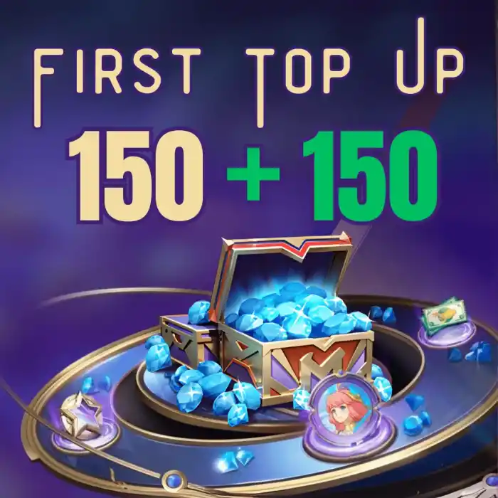 Erste Aufladung 150 + 150 Diamanten