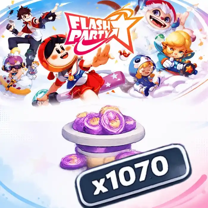 Flash Party 1070 LuckyCoin