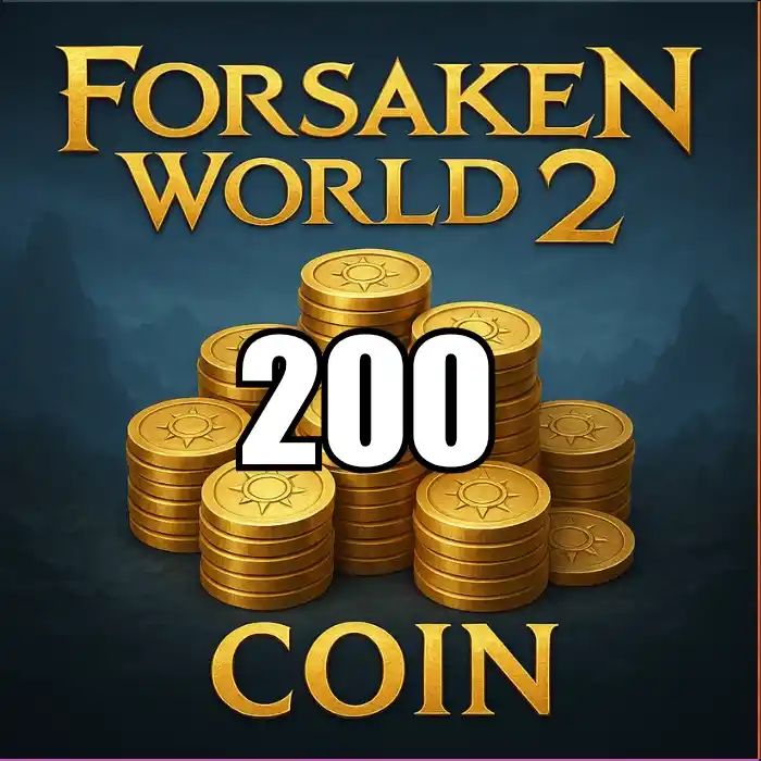 Forsaken World 2 – 200 Koin
