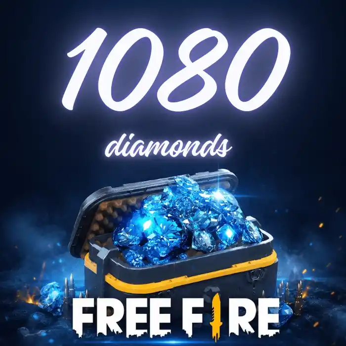 Free Fire 1080 Diamonds