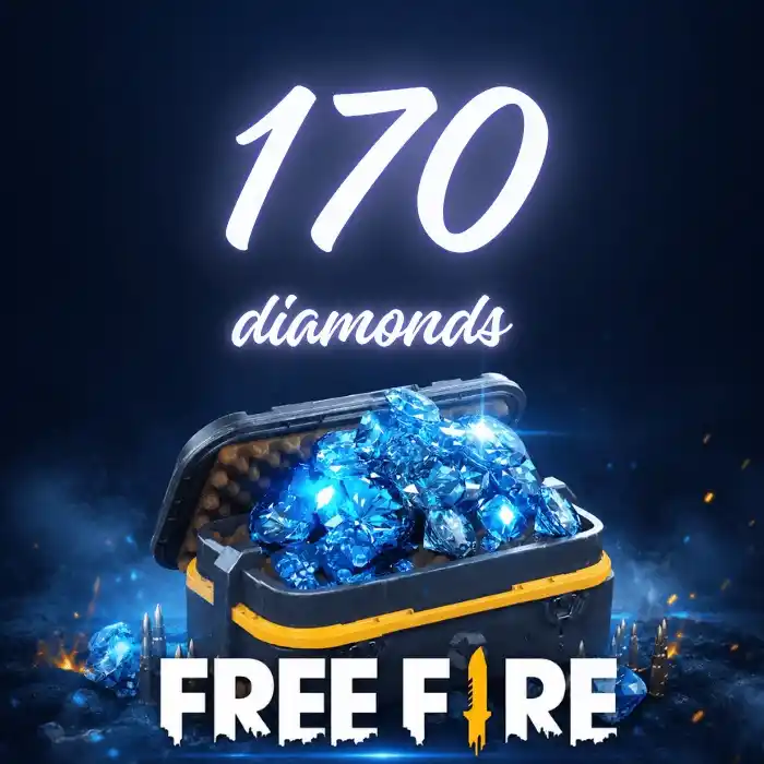Free Fire 170 diamants