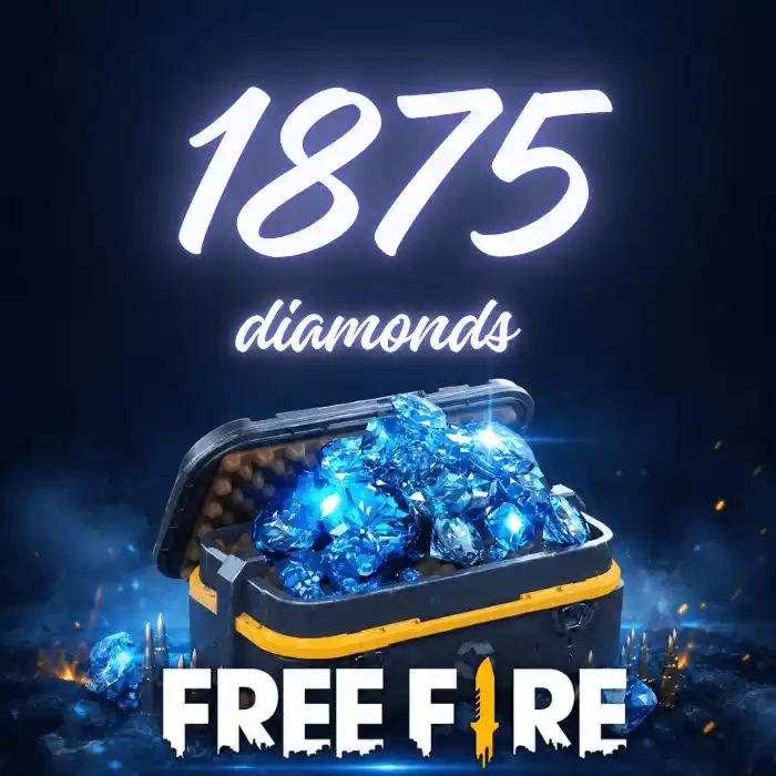 Free Fire 1875 diamants