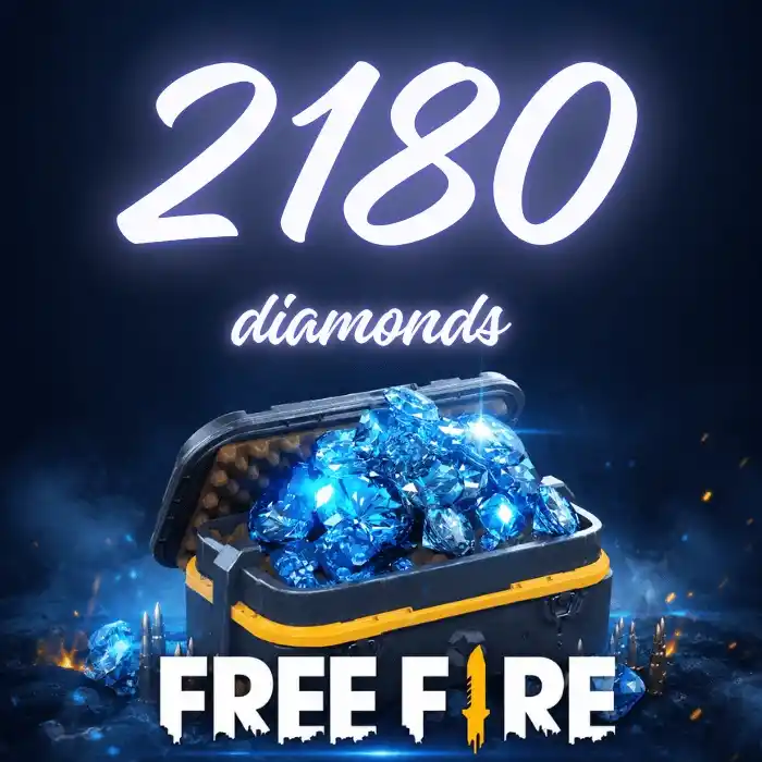 Free Fire 2180 Diamonds