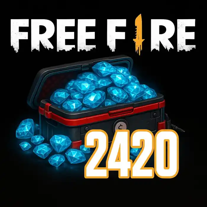 Free Fire 2200 + 220 Diamonds Global