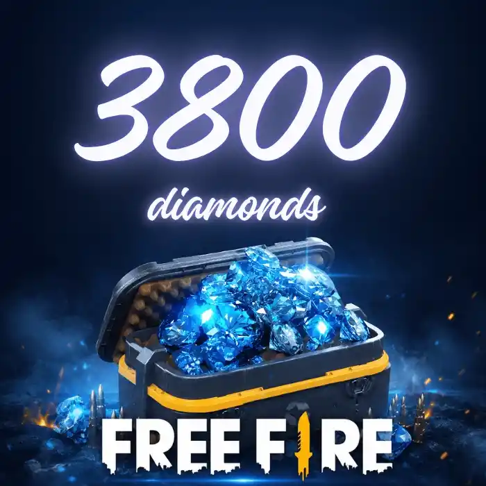 Free Fire 3800 diamants