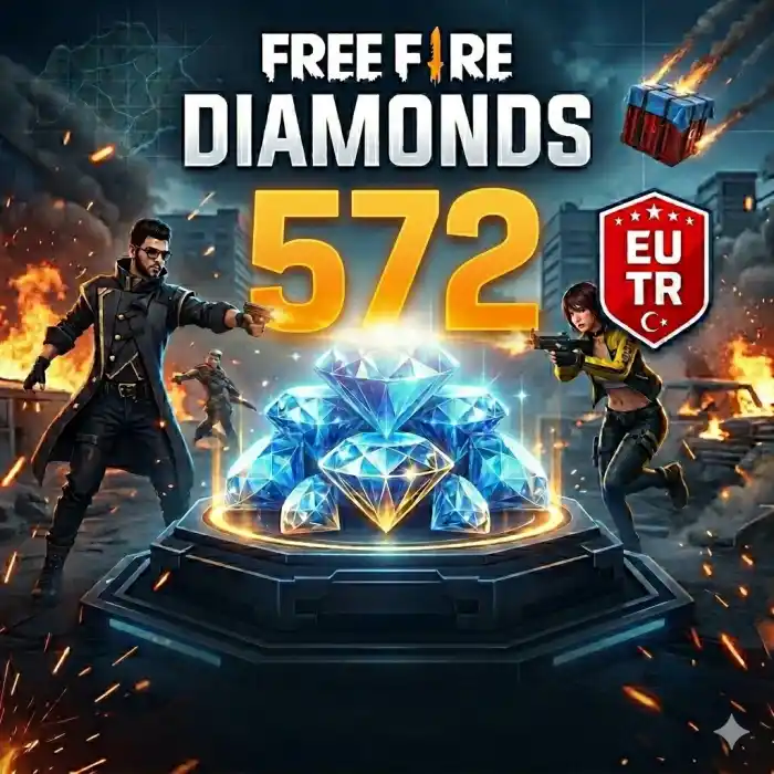 Free Fire 572 Diamonds EU TR