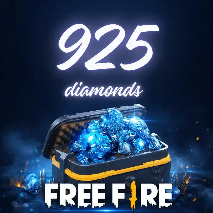 Free Fire 925 diamants