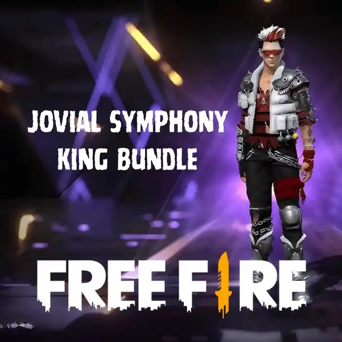 Free Fire pacote Jovial Symphony King