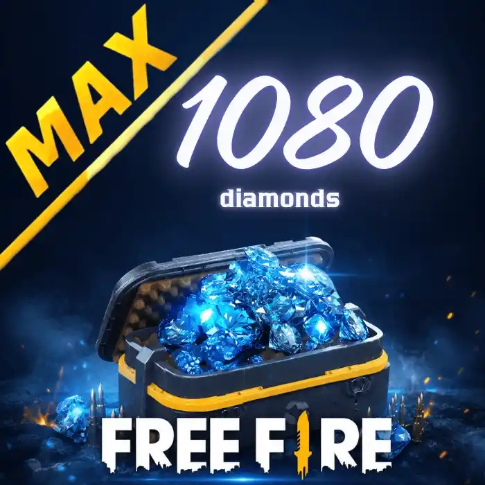 Free Fire MAX 1080 Almaz