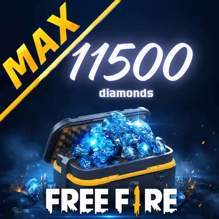 Free Fire MAX 11,500 Diamonds
