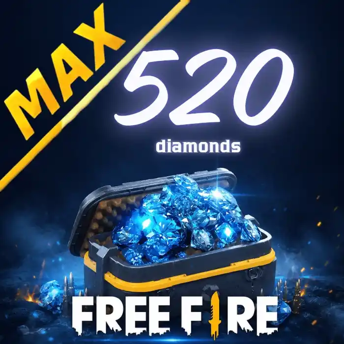 Free Fire MAX 520 Diamonds