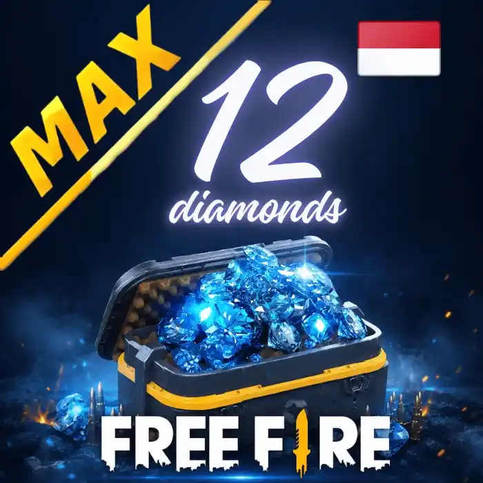Free Fire MAX ID 12 Diamonds