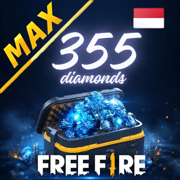 Free Fire MAX ID 355 Diamonds
