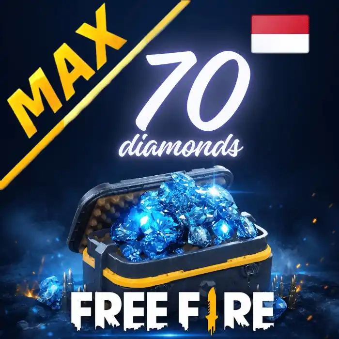 Free Fire MAX ID 70 Diamonds