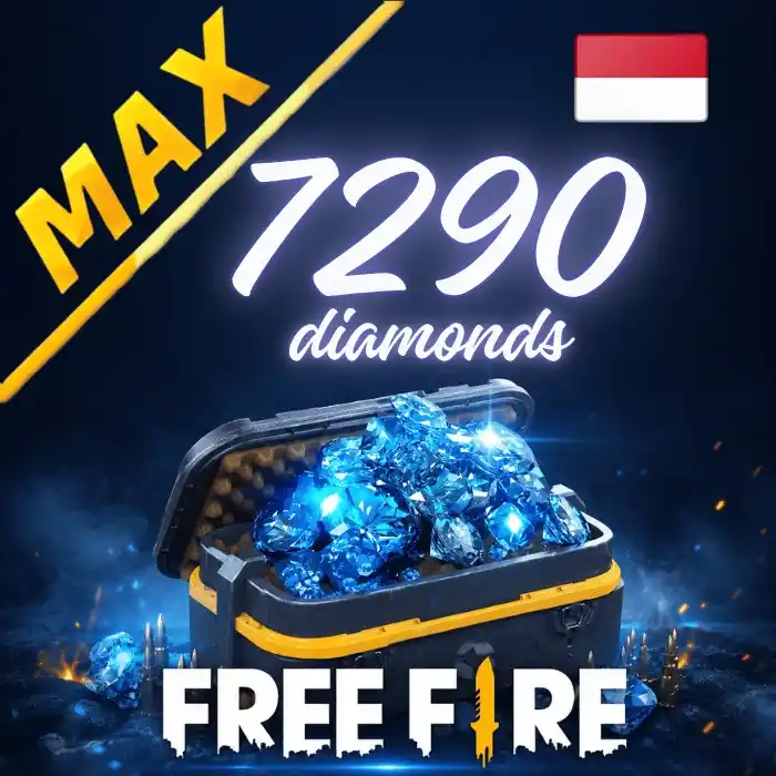 Free Fire MAX ID 7290 Diamonds