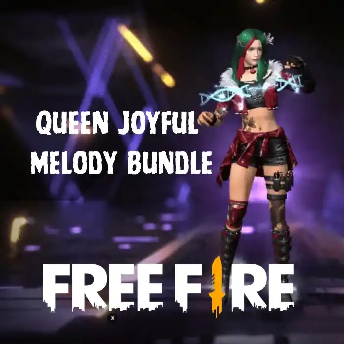 Free Fire pacote Queen Joyful Melody