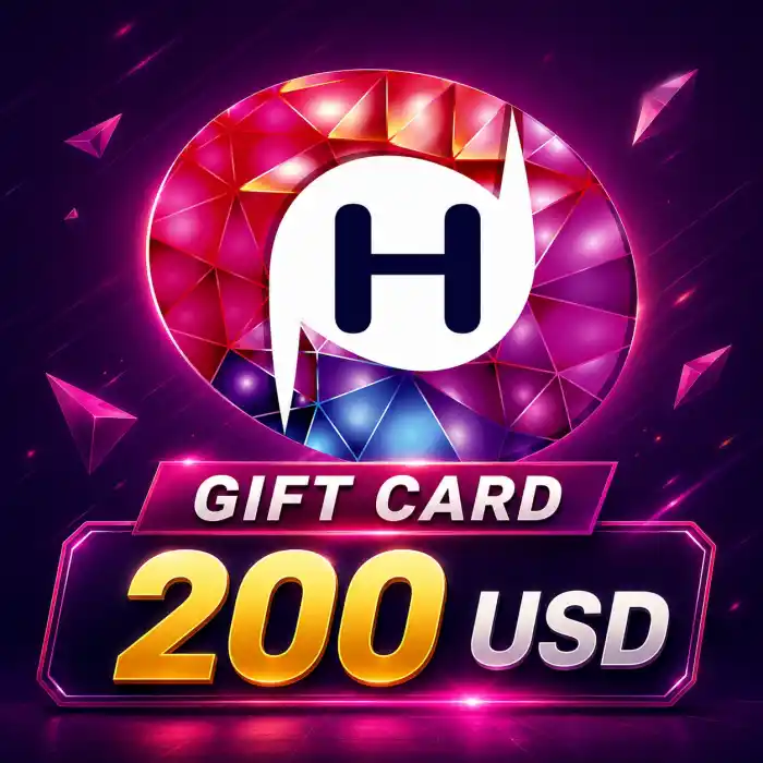 Game Hollywood Gift Card 200 USD