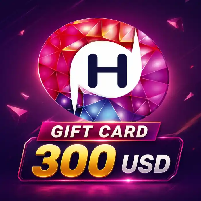 Game Hollywood Gift Card 300 USD