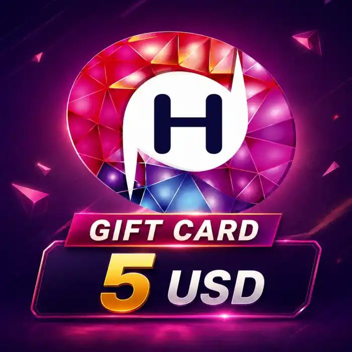 Game Hollywood Gift Card 5 USD