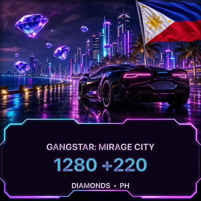 Gangstar Mirage City 1280 +220 Diamonds