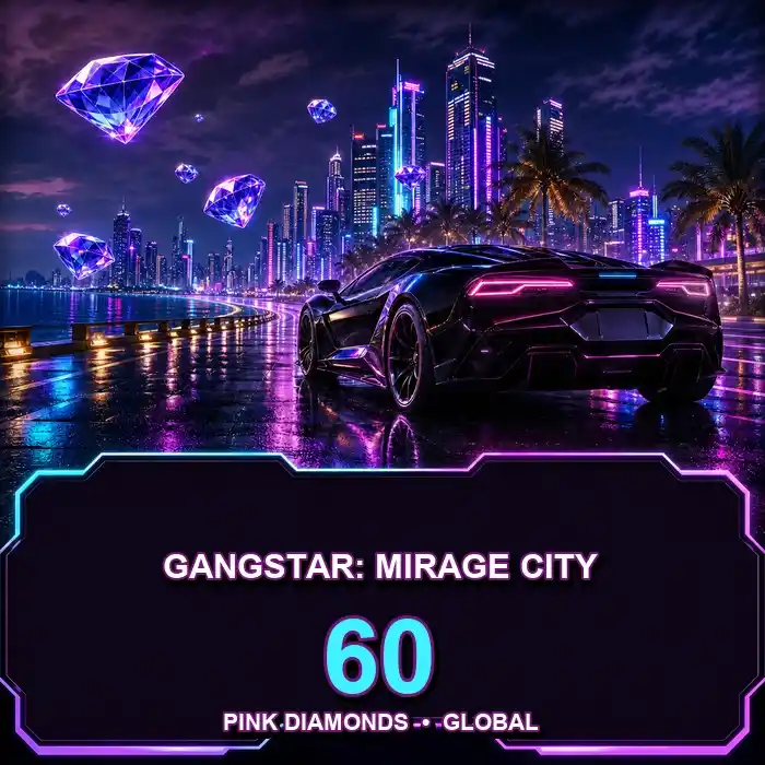 Gangstar Mirage City 60 Pink Diamonds