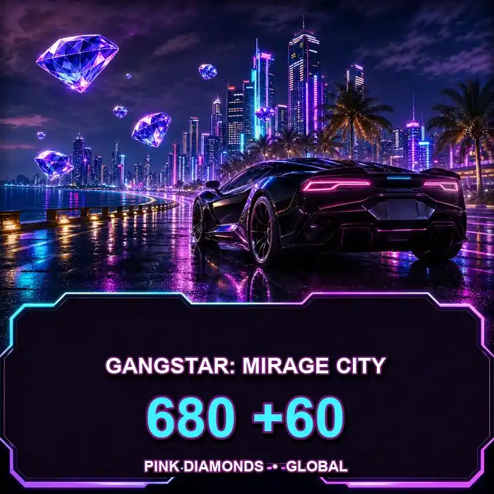 Gangstar Mirage City 680+60 Pink Diamonds